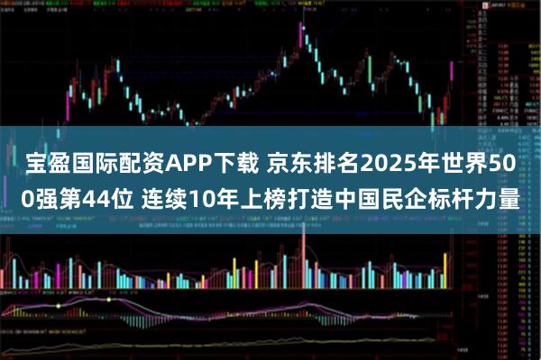宝盈国际配资APP下载 京东排名2025年世界500强第44位 连续10年上榜打造中国民企标杆力量